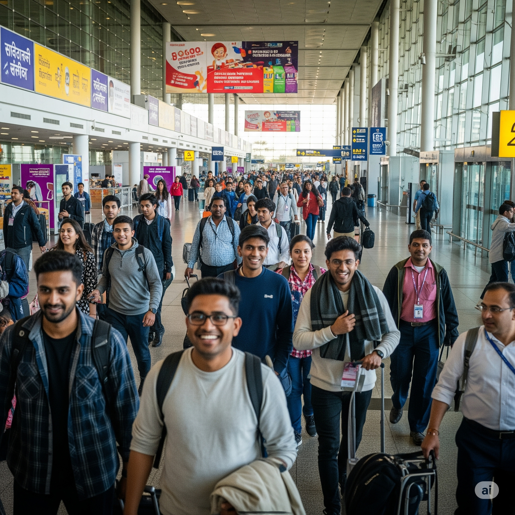 IGI Airport job 2025: इंदिरा गांधी एअरपोर्ट पोर्ट के लिए निकली 1400 पदों पर वेकेंसी ,10वी-12वी पास कर सकते हैं अप्लाई…….